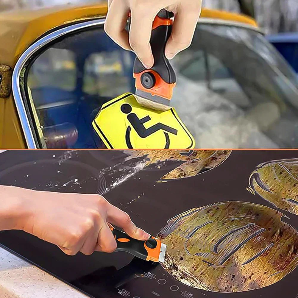 Scraper Tool: Metal + Ceramic