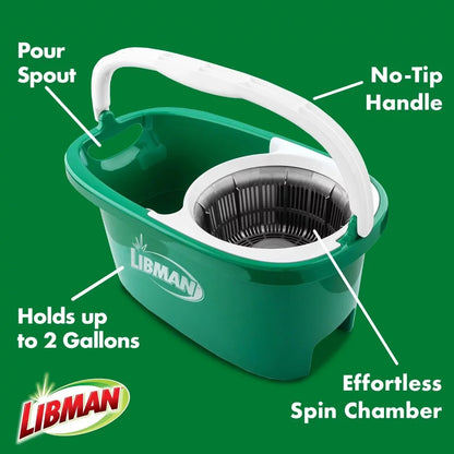 Libman Tornado Spin Mop & Bucket Kit